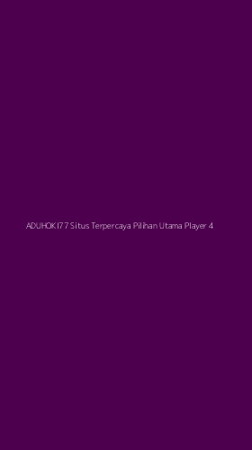 Tampilan Antarmuka Aplikasi Aduhoki77 Situs Terpercaya Pilihan Utama Player - 4