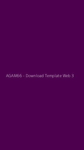 Tampilan Antarmuka Aplikasi AGAM66 - Download Template Web - 3