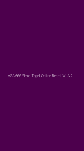 Tampilan Antarmuka Aplikasi Agam66 Situs Togel Online Resmi Wla - 2