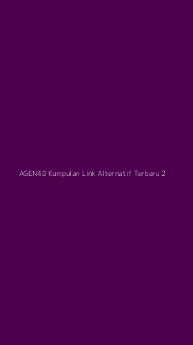 Tampilan Antarmuka Aplikasi Agen4d Kumpulan Link Alternatif Terbaru - 2
