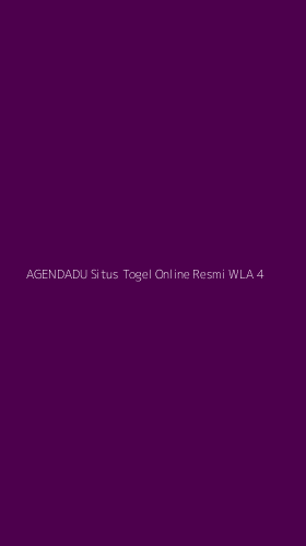 Tampilan Antarmuka Aplikasi Agendadu Situs Togel Online Resmi Wla - 4