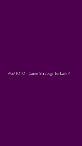 Tampilan Antarmuka Aplikasi AGVTOTO - Game Strategi Terbaik - 4