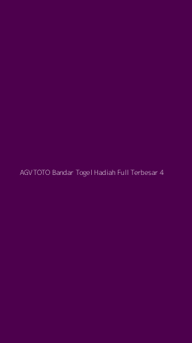Tampilan Antarmuka Aplikasi Agvtoto Bandar Togel Hadiah Full Terbesar - 4