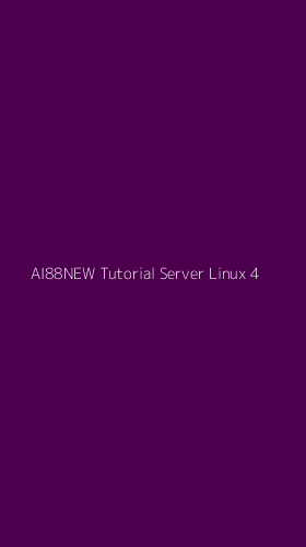 Tampilan Antarmuka Aplikasi Ai88new Tutorial Server Linux - 4