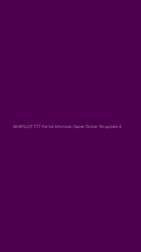 Tampilan Antarmuka Aplikasi Akarslot777 Portal Informasi Game Online Terupdate - 4
