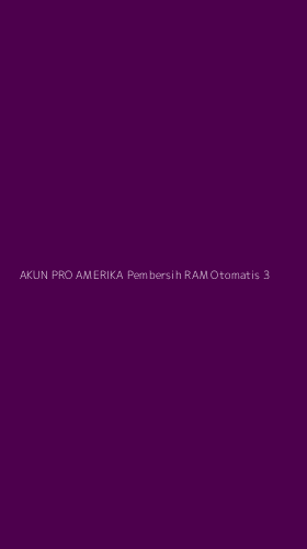 Tampilan Antarmuka Aplikasi Akun Pro Amerika Pembersih Ram Otomatis - 3