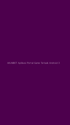 Tampilan Antarmuka Aplikasi Akunbet Aplikasi Portal Game Terbaik Android - 3