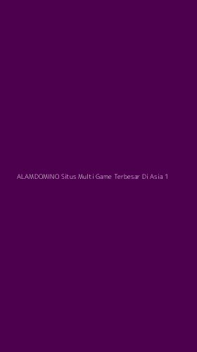 Tampilan Antarmuka Aplikasi Alamdomino Situs Multi Game Terbesar Di Asia - 1