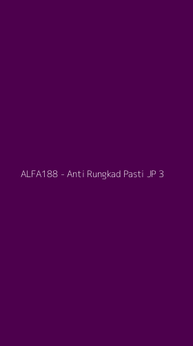 Tampilan Antarmuka Aplikasi ALFA188 - Anti Rungkad Pasti JP - 3