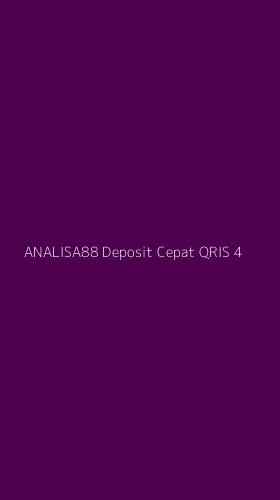 Tampilan Antarmuka Aplikasi Analisa88 Deposit Cepat Qris - 4
