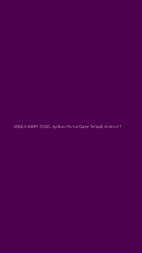 Tampilan Antarmuka Aplikasi Angka Mimpi Togel Aplikasi Portal Game Terbaik Android - 1