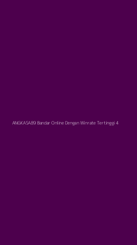 Tampilan Antarmuka Aplikasi Angkasa89 Bandar Online Dengan Winrate Tertinggi - 4