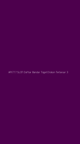 Tampilan Antarmuka Aplikasi Api777 Slot Daftar Bandar Togel Diskon Terbesar - 3