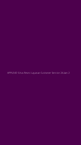Tampilan Antarmuka Aplikasi Apple4d Situs Resmi Layanan Customer Service 24jam - 2