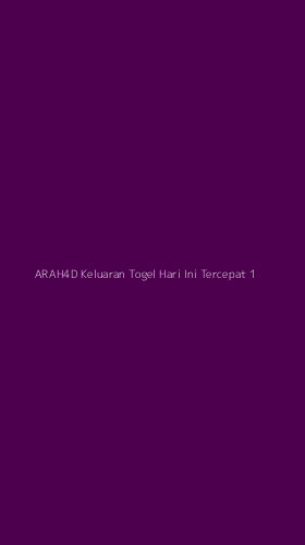 Tampilan Antarmuka Aplikasi Arah4d Keluaran Togel Hari Ini Tercepat - 1