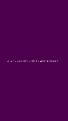 Tampilan Antarmuka Aplikasi Arah4d Situs Togel Deposit E Wallet Lengkap - 4