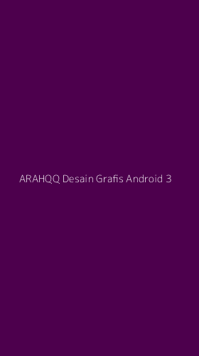 Tampilan Antarmuka Aplikasi Arahqq Desain Grafis Android - 3