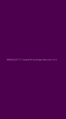 Tampilan Antarmuka Aplikasi Arenaslot777 Jadwal Pertandingan Bola Hari Ini - 4