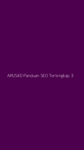 Tampilan Antarmuka Aplikasi Arus4d Panduan Seo Terlengkap - 3