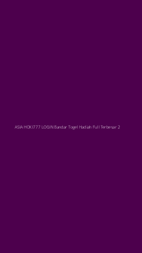 Tampilan Antarmuka Aplikasi Asia Hoki777 Login Bandar Togel Hadiah Full Terbesar - 2