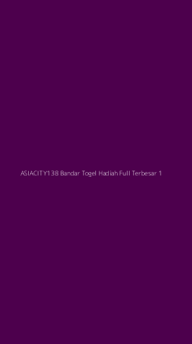 Tampilan Antarmuka Aplikasi Asiacity138 Bandar Togel Hadiah Full Terbesar - 1