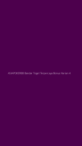 Tampilan Antarmuka Aplikasi Asiapoker88 Bandar Togel Terpercaya Bonus Harian - 4