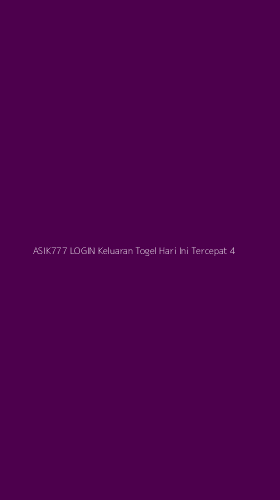 Tampilan Antarmuka Aplikasi Asik777 Login Keluaran Togel Hari Ini Tercepat - 4