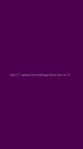 Tampilan Antarmuka Aplikasi Asli77 Jadwal Pertandingan Bola Hari Ini - 3