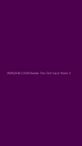 Tampilan Antarmuka Aplikasi Avanza4d Login Bandar Toto Slot Gacor Resmi - 3