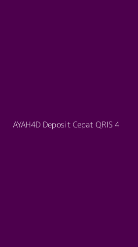 Tampilan Antarmuka Aplikasi Ayah4d Deposit Cepat Qris - 4