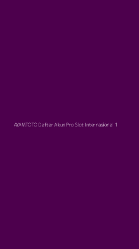 Tampilan Antarmuka Aplikasi Ayamtoto Daftar Akun Pro Slot Internasional - 1