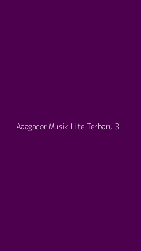 Tampilan Antarmuka Aplikasi Aaagacor Musik Lite Terbaru - 3