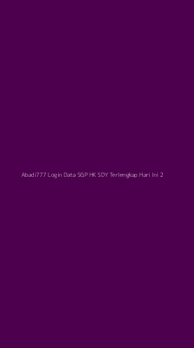 Tampilan Antarmuka Aplikasi Abadi777 Login Data Sgp Hk Sdy Terlengkap Hari Ini - 2
