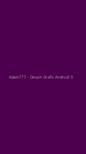 Tampilan Antarmuka Aplikasi Adam777 - Desain Grafis Android - 3