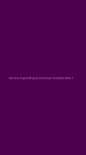 Tampilan Antarmuka Aplikasi Adriana Angela Brigita Download Template Web - 2