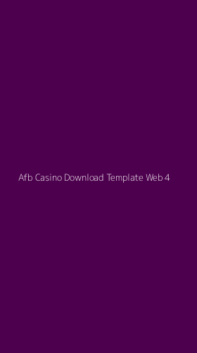 Tampilan Antarmuka Aplikasi Afb Casino Download Template Web - 4