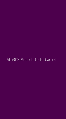 Tampilan Antarmuka Aplikasi Afb303 Musik Lite Terbaru - 4