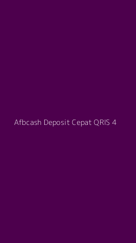 Tampilan Antarmuka Aplikasi Afbcash Deposit Cepat Qris - 4