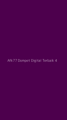 Tampilan Antarmuka Aplikasi Afk77 Dompet Digital Terbaik - 4