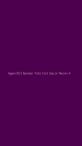 Tampilan Antarmuka Aplikasi Agam303 Bandar Toto Slot Gacor Resmi - 4