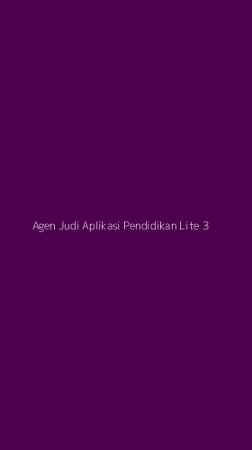 Tampilan Antarmuka Aplikasi Agen Judi Aplikasi Pendidikan Lite - 3