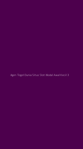 Tampilan Antarmuka Aplikasi Agen Togel Dunia Situs Slot Modal Awal Kecil - 3