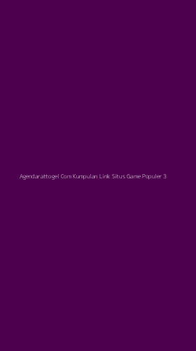 Tampilan Antarmuka Aplikasi Agendarattogel Com Kumpulan Link Situs Game Populer - 3