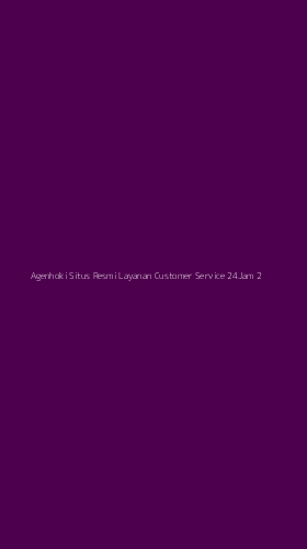 Tampilan Antarmuka Aplikasi Agenhoki Situs Resmi Layanan Customer Service 24jam - 2