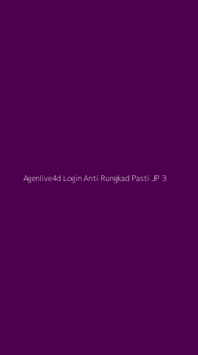 Tampilan Antarmuka Aplikasi Agenlive4d Login Anti Rungkad Pasti Jp - 3