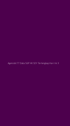 Tampilan Antarmuka Aplikasi Agenslot77 Data Sgp Hk Sdy Terlengkap Hari Ini - 3