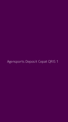 Tampilan Antarmuka Aplikasi Agensports Deposit Cepat Qris - 1