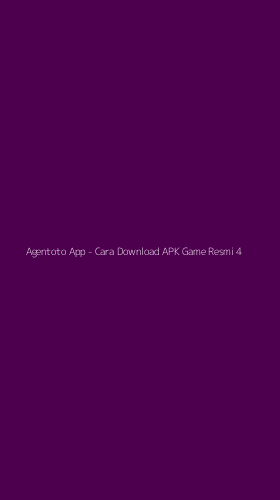 Tampilan Antarmuka Aplikasi Agentoto App - Cara Download APK Game Resmi - 4
