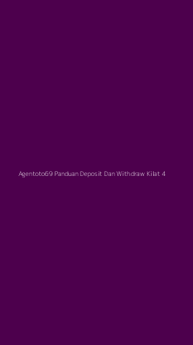 Tampilan Antarmuka Aplikasi Agentoto69 Panduan Deposit Dan Withdraw Kilat - 4