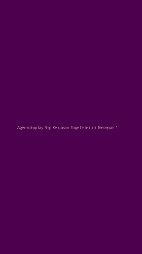 Tampilan Antarmuka Aplikasi Agentotoplay Rtp Keluaran Togel Hari Ini Tercepat - 1
